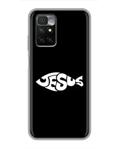 Чехол для Xiaomi Redmi 10 с картинкой «Рыба Jesus» Чехол для Xiaomi Redmi 10 с картинкой «Рыба Jesus»