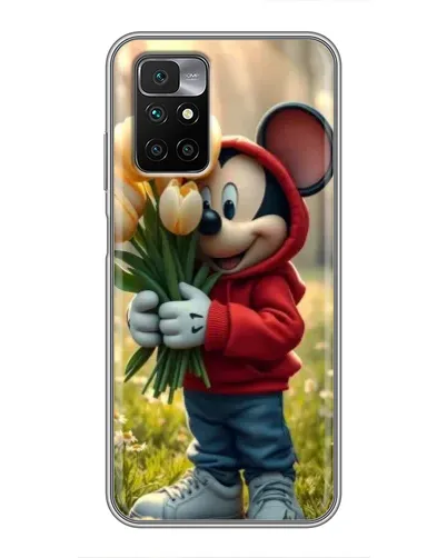 Чехол для Xiaomi Redmi 10 с картинкой «Микки с тюльпанами» Чехол для Xiaomi Redmi 10 с картинкой «Микки с тюльпанами»