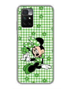 Чехол для Xiaomi Redmi 10 с картинкой «Mickey в клетку»