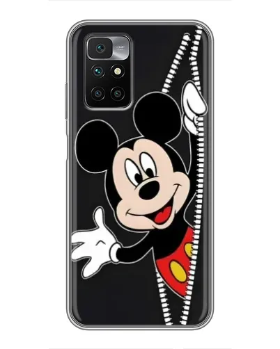 Чехол для Xiaomi Redmi 10 с картинкой «Микки раздвигает стены» Чехол для Xiaomi Redmi 10 с картинкой «Микки раздвигает стены»