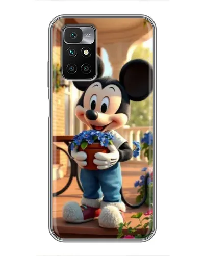 Чехол для Xiaomi Redmi 10 с картинкой «Микки садовод» Чехол для Xiaomi Redmi 10 с картинкой «Микки садовод»