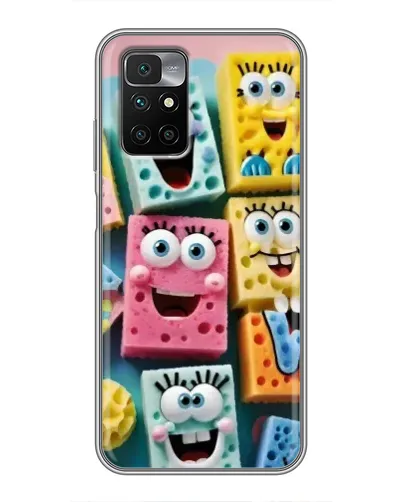 Чехол для Xiaomi Redmi 10 с картинкой «Цветные губки» Чехол для Xiaomi Redmi 10 с картинкой «Цветные губки»