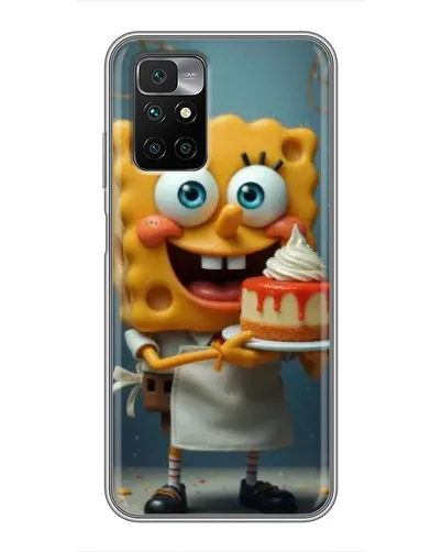 Чехол для Xiaomi Redmi 10 с картинкой «Повар Спанч Боб» Чехол для Xiaomi Redmi 10 с картинкой «Повар Спанч Боб»