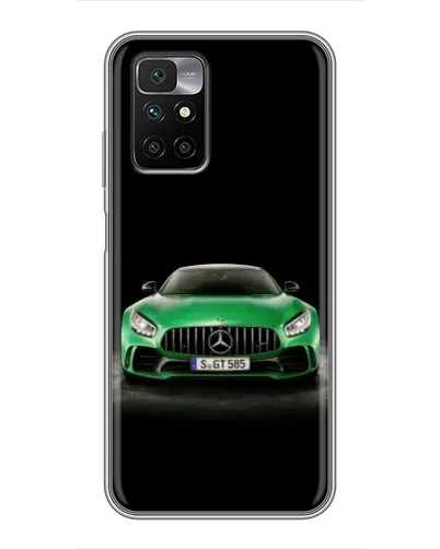 Чехол для Xiaomi Redmi 10 с картинкой «Mercedes — неоновый лого» Чехол для Xiaomi Redmi 10 с картинкой «Mercedes — неоновый лого»
