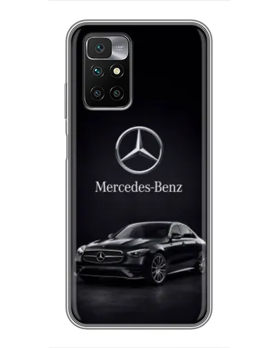Чехол для Xiaomi Redmi 10 с картинкой «Mercedes — решетка радиатора» Чехол для Xiaomi Redmi 10 с картинкой «Mercedes — решетка радиатора»