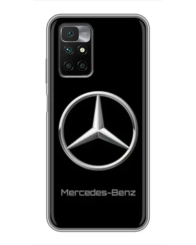 Чехол для Xiaomi Redmi 10 с картинкой «Mercedes Silver Logo» Чехол для Xiaomi Redmi 10 с картинкой «Mercedes Silver Logo»