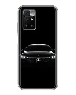 Чехол для Xiaomi Redmi 10 с картинкой «Mercedes Vision — концепт»