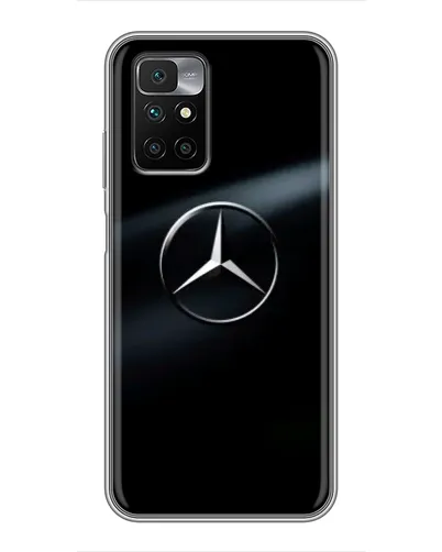 Чехол для Xiaomi Redmi 10 с картинкой «Mercedes на металле» Чехол для Xiaomi Redmi 10 с картинкой «Mercedes на металле»