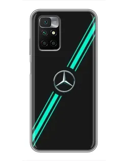 Чохол для Xiaomi Redmi 10 з картинкою «Спортивні лінії Mercedes» Чохол для Xiaomi Redmi 10 з картинкою «Спортивні лінії Mercedes»