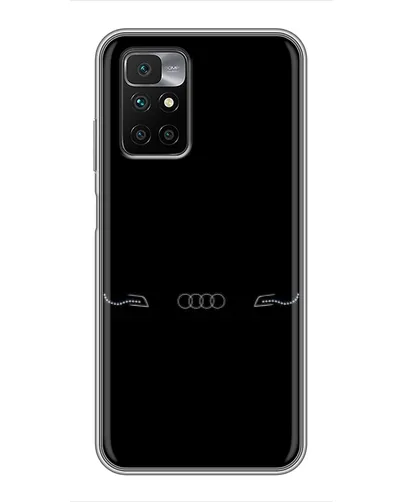Чехол для Xiaomi Redmi 10 с картинкой «Audi — световой подпись» Чехол для Xiaomi Redmi 10 с картинкой «Audi — световой подпись»