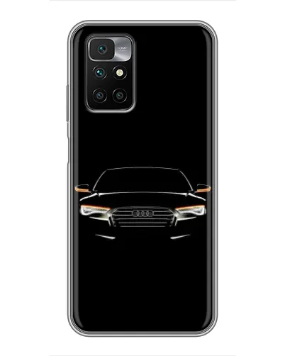 Чехол для Xiaomi Redmi 10 с картинкой «Audi — ночной контур» Чехол для Xiaomi Redmi 10 с картинкой «Audi — ночной контур»
