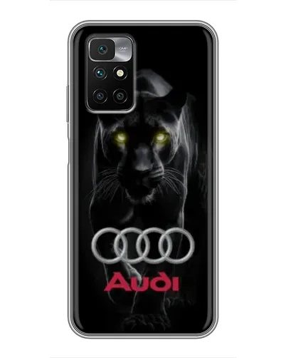 Чехол для Xiaomi Redmi 10 с картинкой «Пантера и Audi» Чехол для Xiaomi Redmi 10 с картинкой «Пантера и Audi»