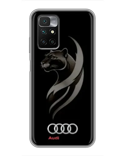 Чехол для Xiaomi Redmi 10 с картинкой «Графика — пантера и Audi» Чехол для Xiaomi Redmi 10 с картинкой «Графика — пантера и Audi»