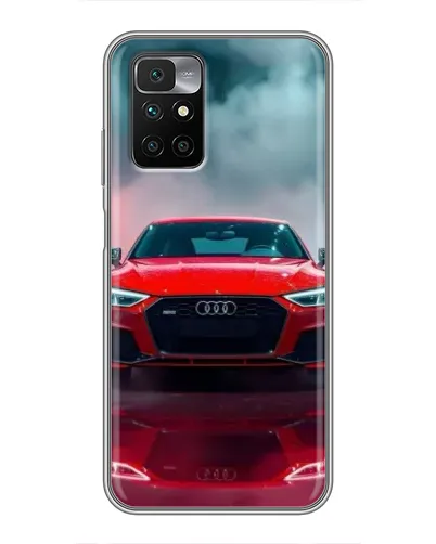 Чехол для Xiaomi Redmi 10 с картинкой «Audi RS — красный стиль» Чехол для Xiaomi Redmi 10 с картинкой «Audi RS — красный стиль»