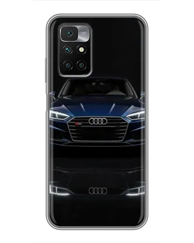 Чехол для Xiaomi Redmi 10 с картинкой «Audi — ночное отражение» Чехол для Xiaomi Redmi 10 с картинкой «Audi — ночное отражение»