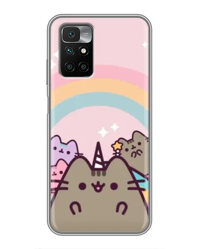Чехол для Xiaomi Redmi 10 с картинкой «Единорог Pusheen» Чехол для Xiaomi Redmi 10 с картинкой «Единорог Pusheen»