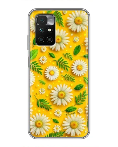 Чехол для Xiaomi Redmi 10 с картинкой «Ромашковое солнце»