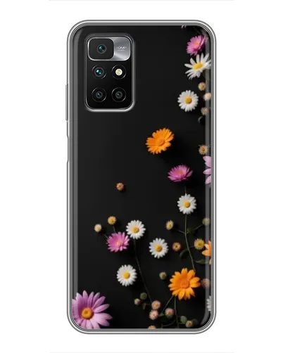 Чехол для Xiaomi Redmi 10 с картинкой «Цветочная композиция»