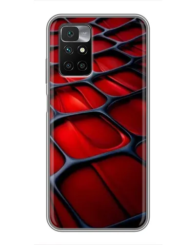 Чехол для Xiaomi Redmi 10 с картинкой «Красная глянцевая сетка» Чехол для Xiaomi Redmi 10 с картинкой «Красная глянцевая сетка»