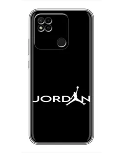 Чехол для Xiaomi Redmi 10A с картинкой «Jordan White Logo» Чехол для Xiaomi Redmi 10A с картинкой «Jordan White Logo»