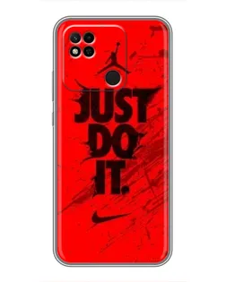 Чехол для Xiaomi Redmi 10A с картинкой «Nike Just Do It» Чехол для Xiaomi Redmi 10A с картинкой «Nike Just Do It»