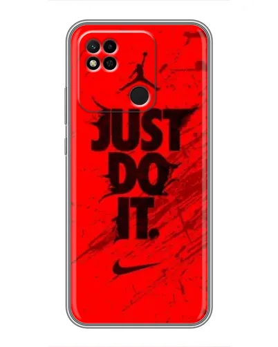 Чехол для Xiaomi Redmi 10A с картинкой «Nike Just Do It»