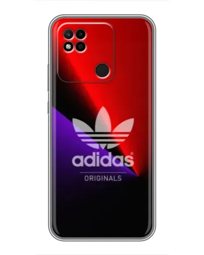 Чехол для Xiaomi Redmi 10A с картинкой «Adidas Red Neon»