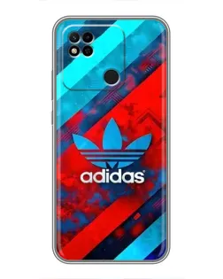 Чехол для Xiaomi Redmi 10A с картинкой «Абстракция Adidas» Чехол для Xiaomi Redmi 10A с картинкой «Абстракция Adidas»