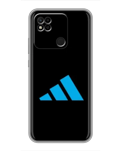 Чехол для Xiaomi Redmi 10A с картинкой «Adidas Cyan Logo»