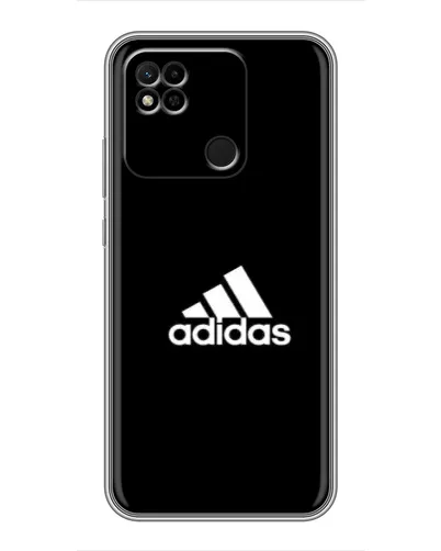 Чехол для Xiaomi Redmi 10A с картинкой «Черная классика Adidas»