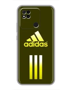 Чехол для Xiaomi Redmi 10A с картинкой «Оливковый градиент Adidas»