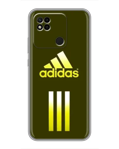 Чехол для Xiaomi Redmi 10A с картинкой «Оливковый градиент Adidas»