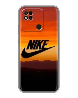 Чехол для Xiaomi Redmi 10A с картинкой «Nike — вечерний горизонт»