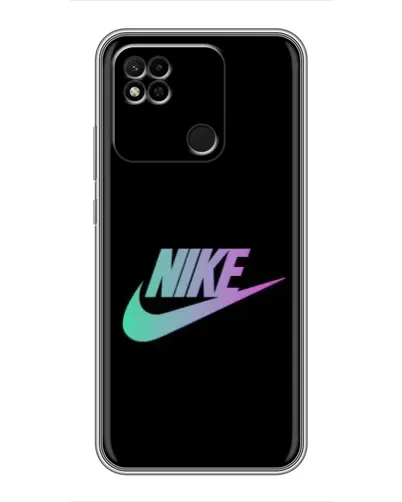 Чехол для Xiaomi Redmi 10A с картинкой «Nike — городская ночь»