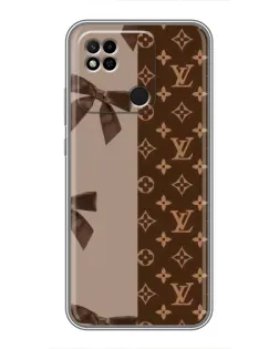 Чехол для Xiaomi Redmi 10A с картинкой «Louis Vuitton — банты»