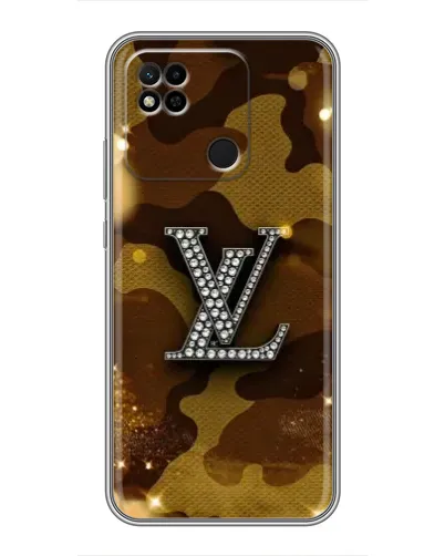 Чехол для Xiaomi Redmi 10A с картинкой «Камуфляжный Louis Vuitton»
