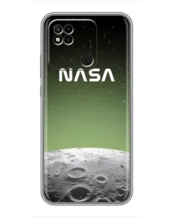 Чехол для Xiaomi Redmi 10A с картинкой «NASA — лунный градиент»