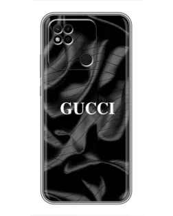 Чохол для Xiaomi Redmi 10A з картинкою «Gucci — шовкові хвилі»