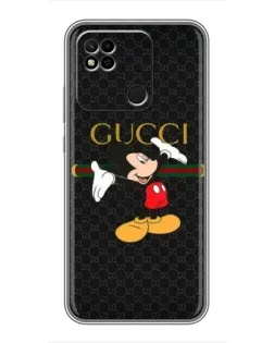 Чехол для Xiaomi Redmi 10A с картинкой «Микки Маус Gucci»