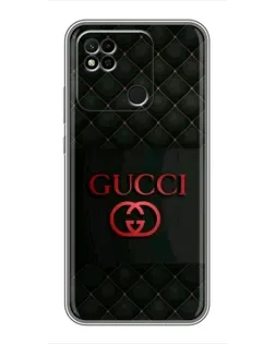 Чехол для Xiaomi Redmi 10A с картинкой «Gucci — стеганый черный»