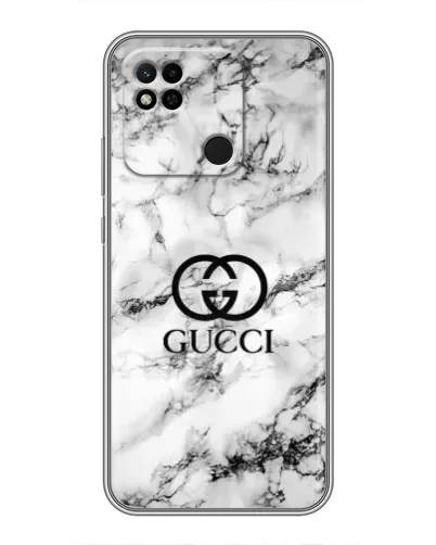 Чехол для Xiaomi Redmi 10A с картинкой «Gucci — мраморный шик» Чехол для Xiaomi Redmi 10A с картинкой «Gucci — мраморный шик»