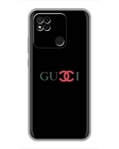 Чехол для Xiaomi Redmi 10A с картинкой «Gucci — красный градиент» Чехол для Xiaomi Redmi 10A с картинкой «Gucci — красный градиент»