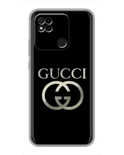 Чохол для Xiaomi Redmi 10A з картинкою «Gucci — золото на чорному» Чохол для Xiaomi Redmi 10A з картинкою «Gucci — золото на чорному»