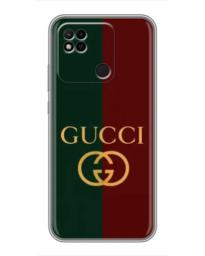 Чохол для Xiaomi Redmi 10A з картинкою «Gucci — темно-зелений градієнт» Чохол для Xiaomi Redmi 10A з картинкою «Gucci — темно-зелений градієнт»