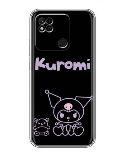 Чехол для Xiaomi Redmi 10A с картинкой «Kuromi — черный минимализм» Чехол для Xiaomi Redmi 10A с картинкой «Kuromi — черный минимализм»