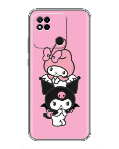 Чехол для Xiaomi Redmi 10A с картинкой «My Melody и Kuromi» Чехол для Xiaomi Redmi 10A с картинкой «My Melody и Kuromi»