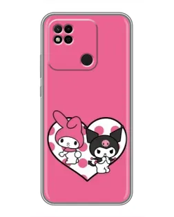 Чохол для Xiaomi Redmi 10A з картинкою «Kuromi та My Melody» Чохол для Xiaomi Redmi 10A з картинкою «Kuromi та My Melody»