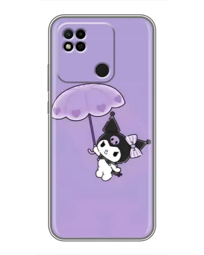 Чехол для Xiaomi Redmi 10A с картинкой «Kuromi с зонтиком» Чехол для Xiaomi Redmi 10A с картинкой «Kuromi с зонтиком»