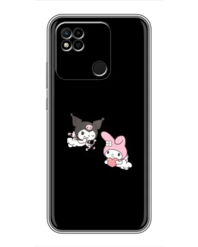 Чехол для Xiaomi Redmi 10A с картинкой «My Melody и Kuromi» Чехол для Xiaomi Redmi 10A с картинкой «My Melody и Kuromi»