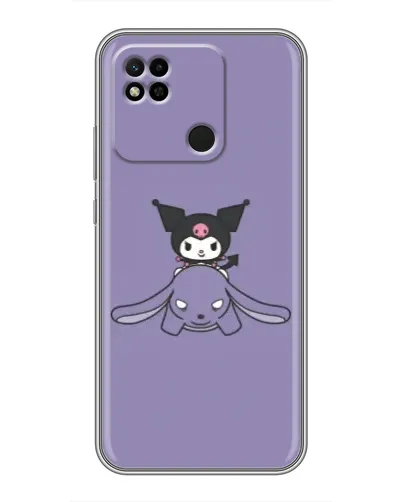Чехол для Xiaomi Redmi 10A с картинкой «Kuromi на лиловом фоне» Чехол для Xiaomi Redmi 10A с картинкой «Kuromi на лиловом фоне»